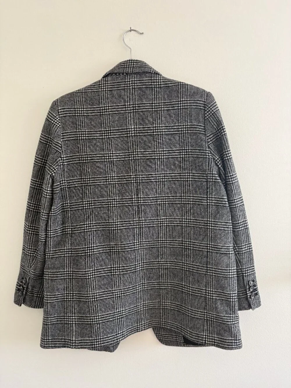 Everlane Plaid Wool Blazer